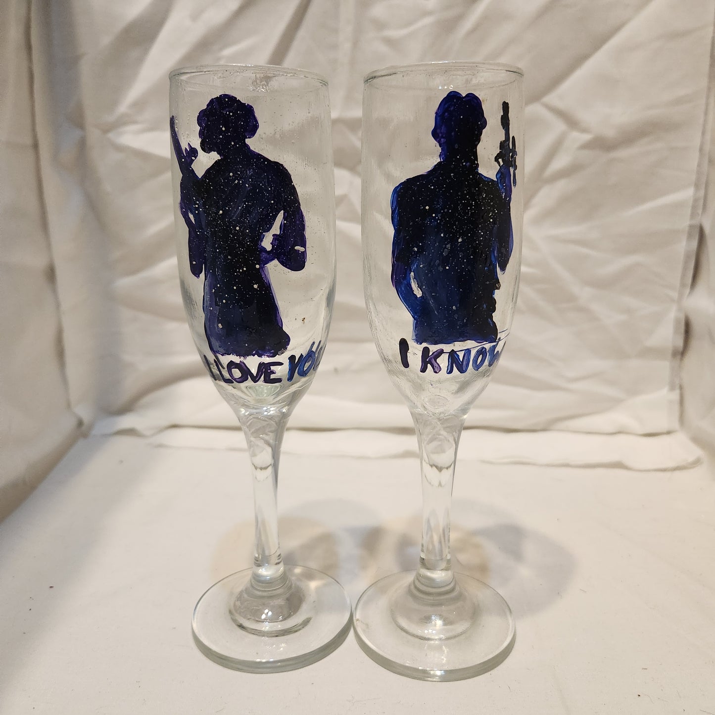 Star Wars inspired Wine glass set