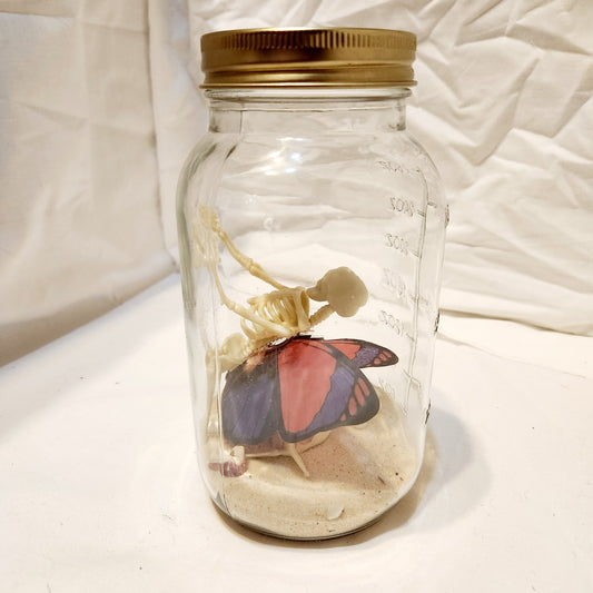 "Beached" Fairy in Jar