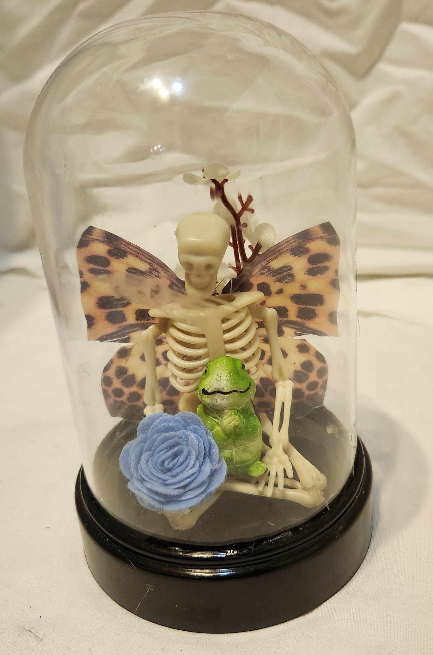 "Reflective Meditation" Skeleton Fairy
