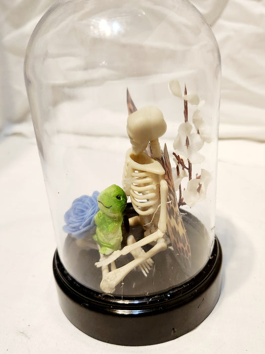 "Reflective Meditation" Skeleton Fairy
