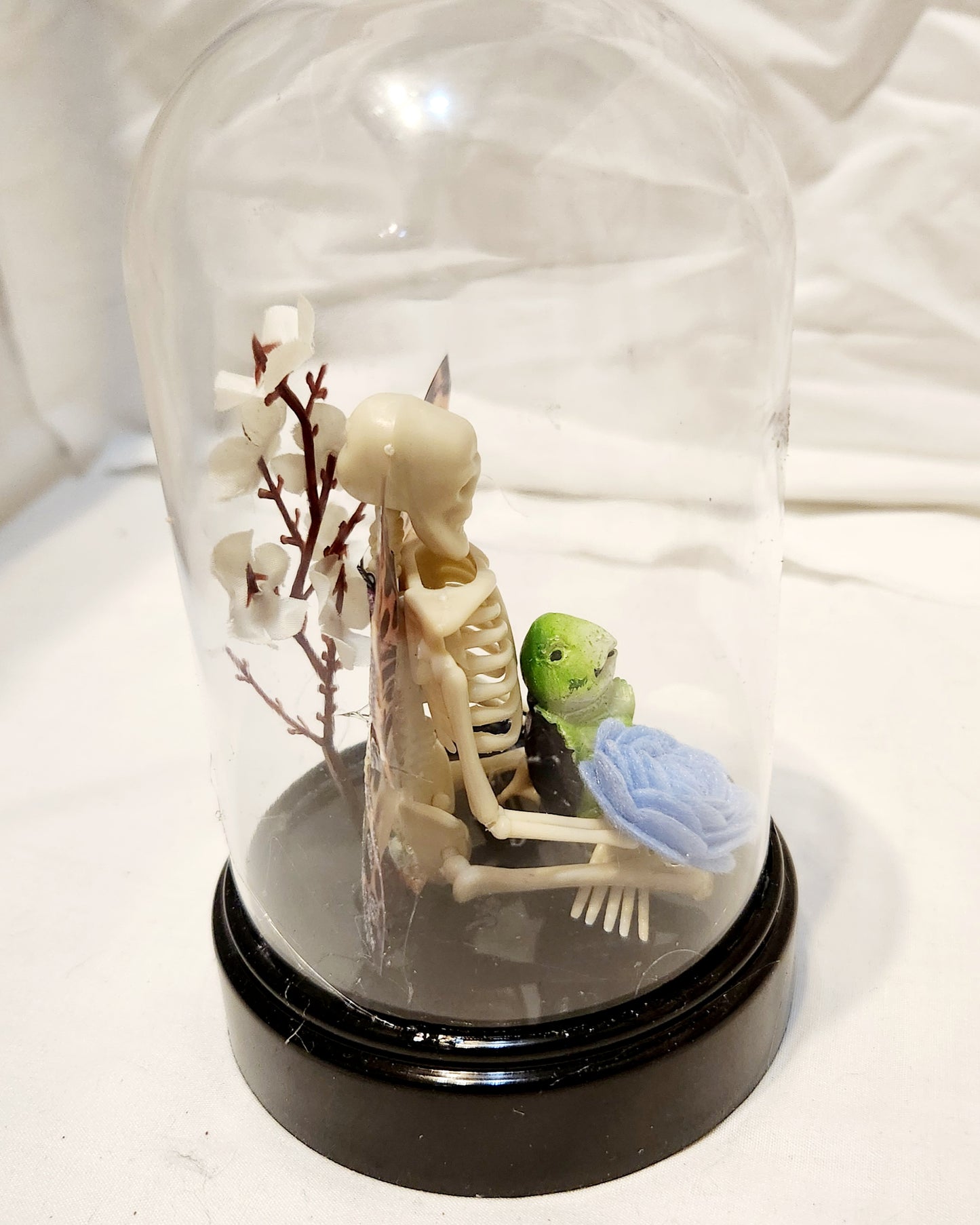 "Reflective Meditation" Skeleton Fairy