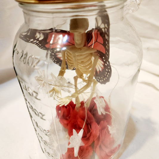 "Roses and stars" Skeleton Fairy