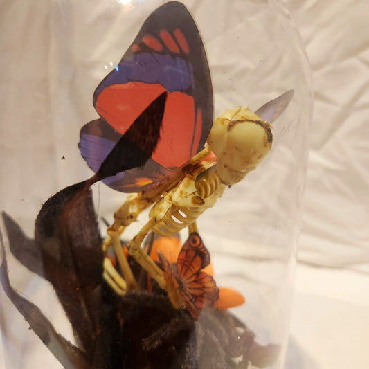 "Halloween Garden" Skeleton Fairy