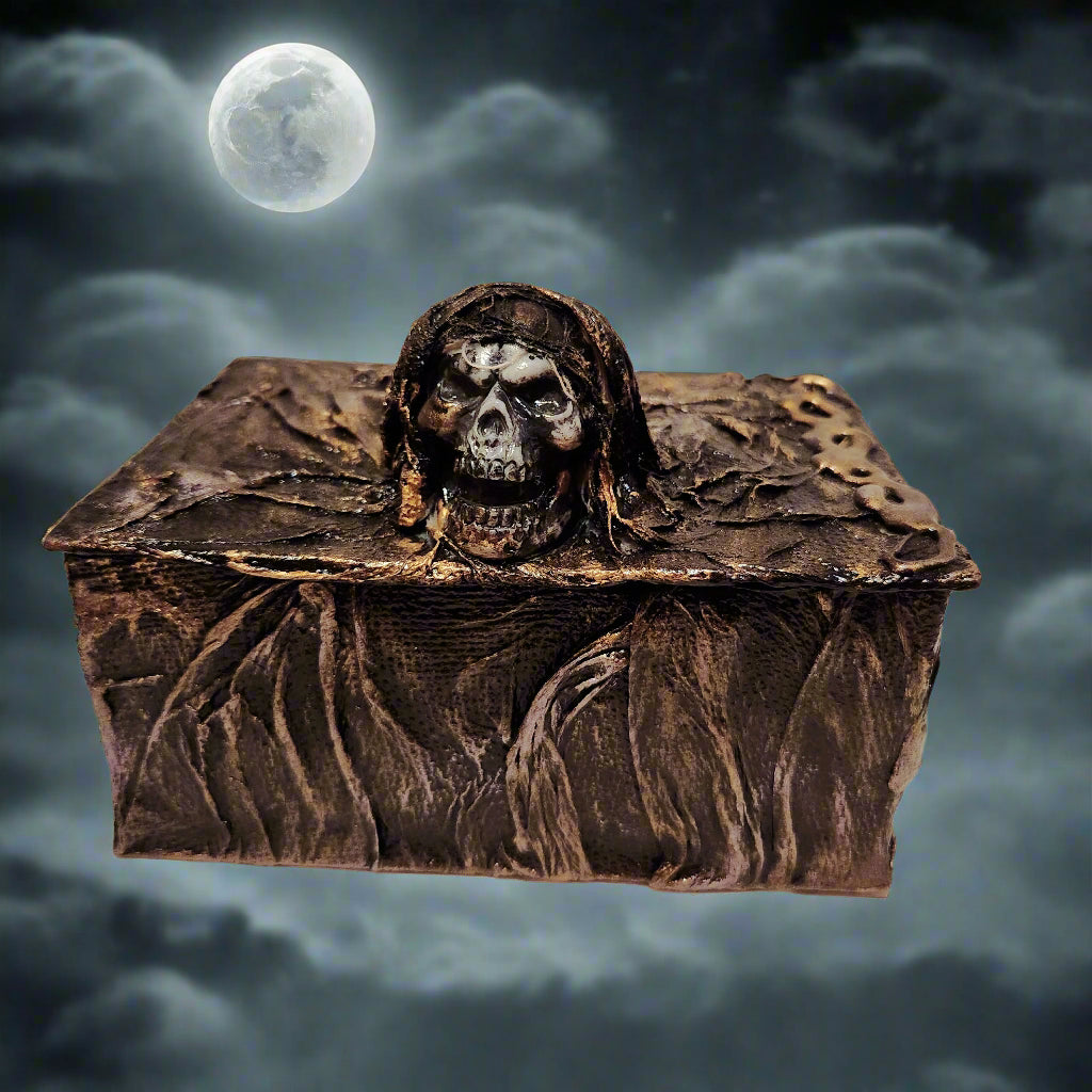 Spooky box Hand crafted