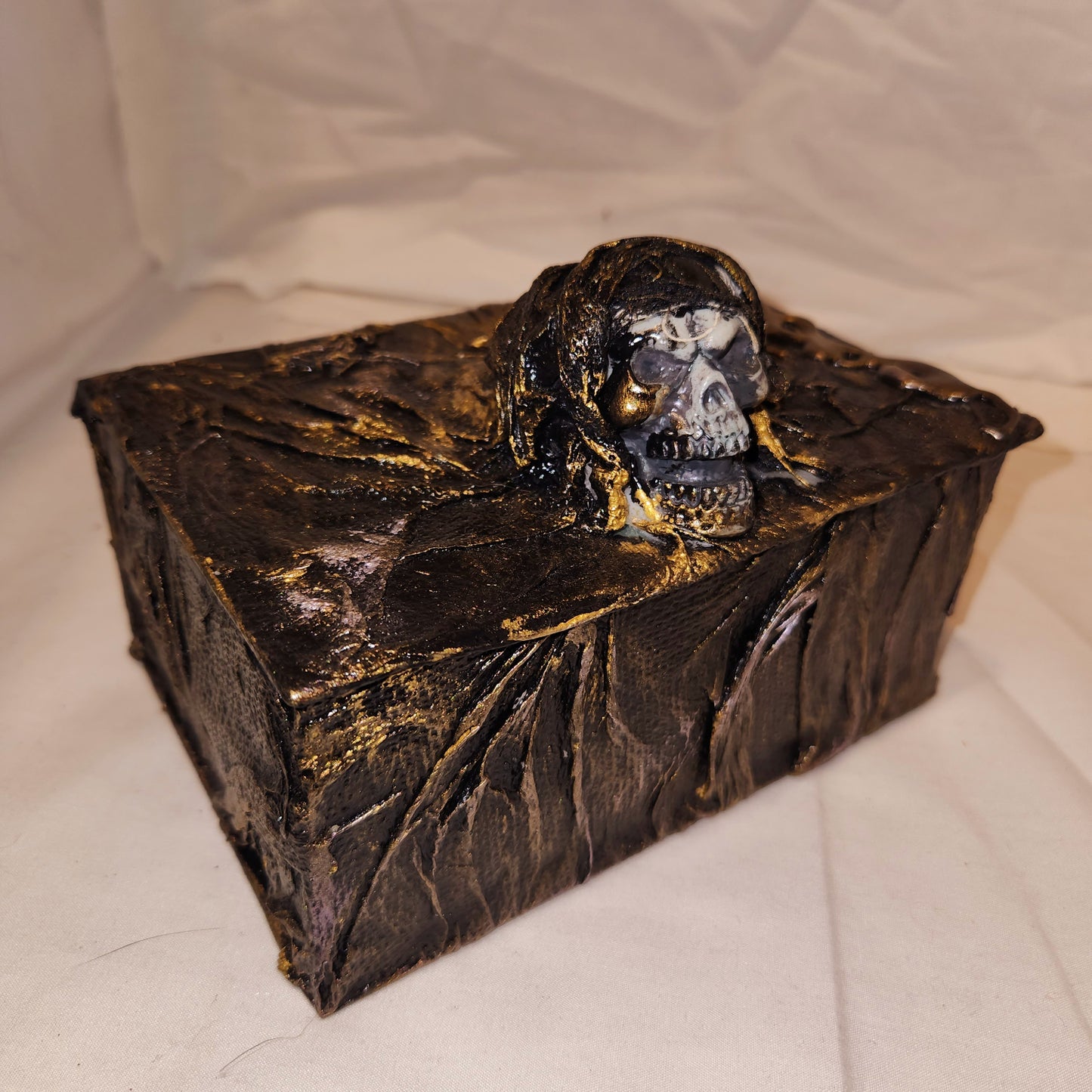 Spooky box Hand crafted