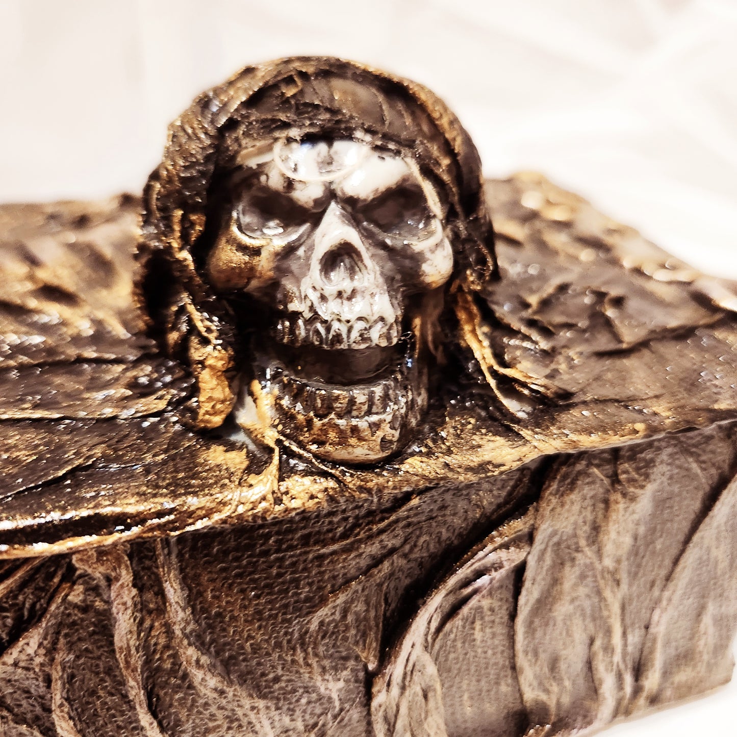 Spooky box Hand crafted