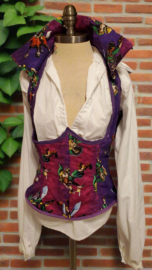 Geek Corset Line: High Collar underbust