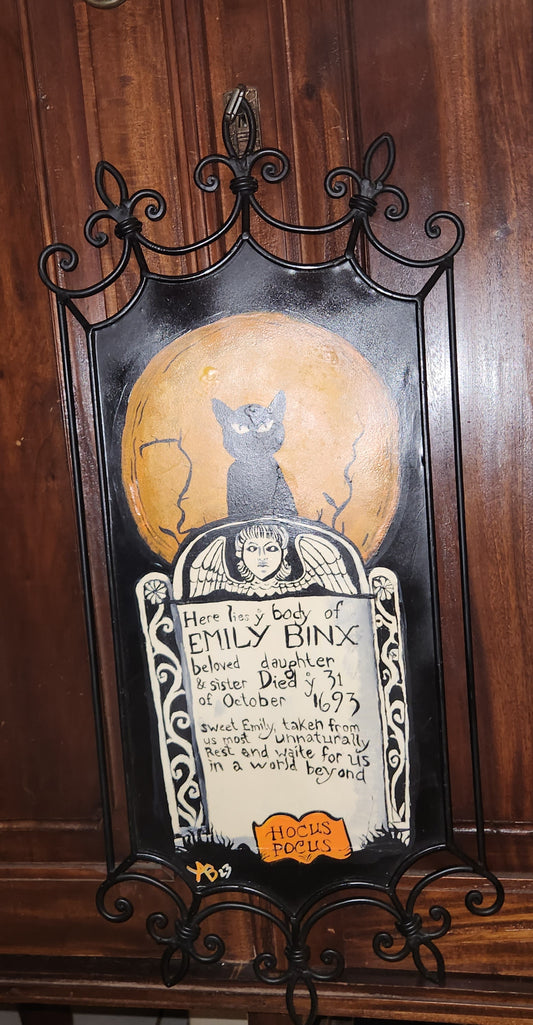 Hocus Pocus inspired Gothic Painting